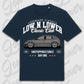 T-Shirt Leon III - personalisiert Standard T-Shirt ( Front Print ) French-Navy