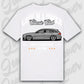 T-Shirt W205 - personalisiert Standard T-Shirt ( Back Print ) White