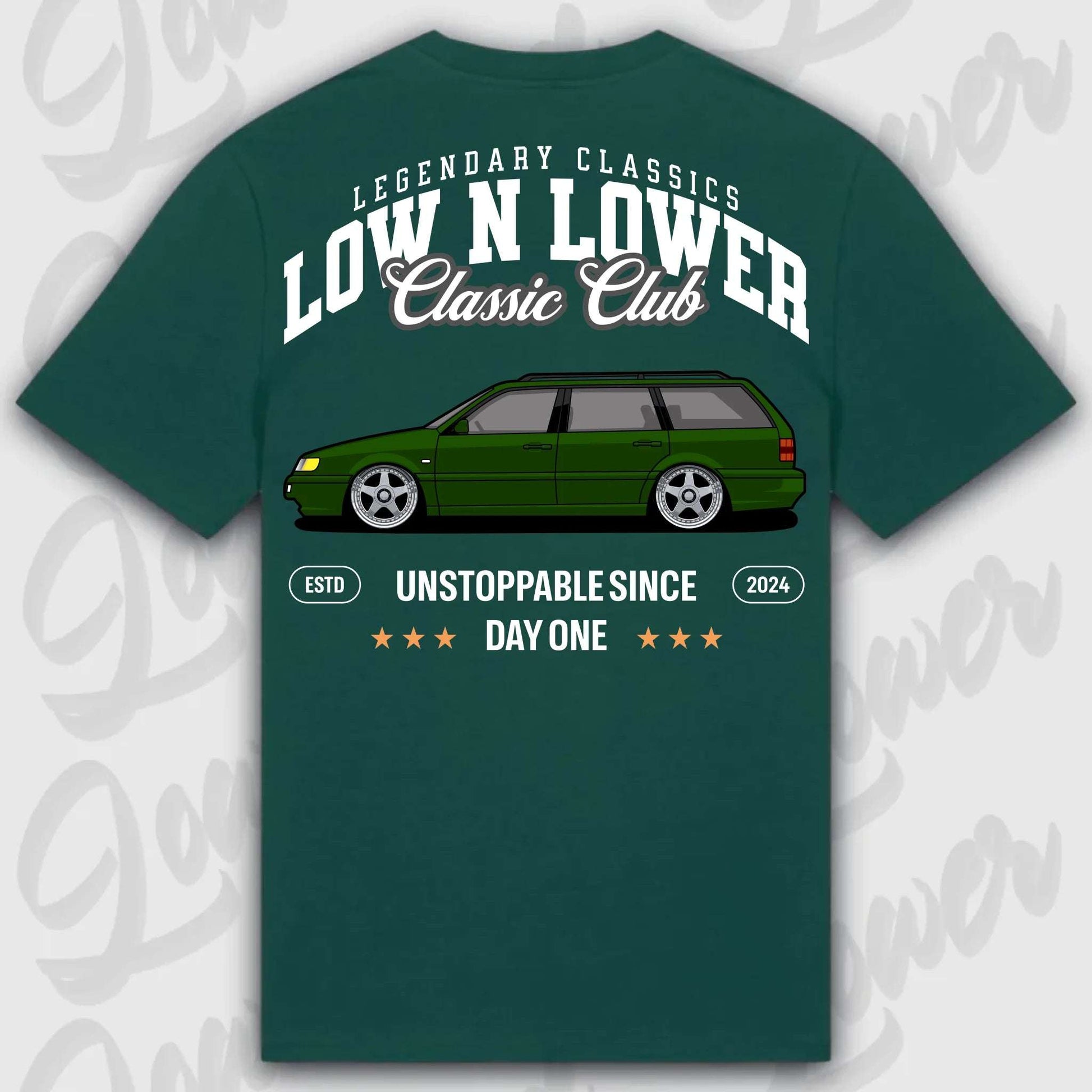 T-Shirt 35i - personalisiert Standard T-Shirt ( Back Print ) Glazed-Green XXL