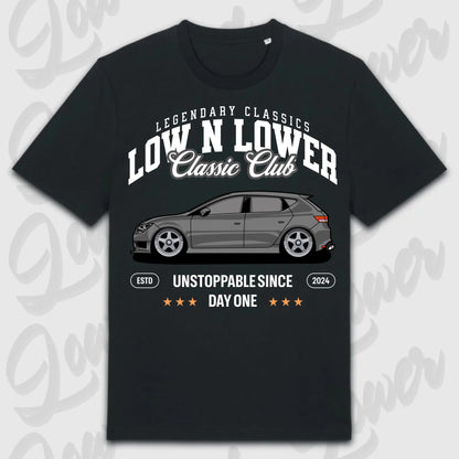 T-Shirt Leon III - personalisiert Standard T-Shirt ( Front Print ) Black
