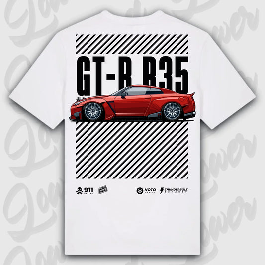 Mockup Stand shirt teeinblue - Shirt 4