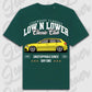 T-Shirt RS3 8P - personalisiert Oversized T-Shirt ( Front Print ) Glazed-Green