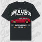 T-Shirt B8 Avant - personalisiert Oversized T-Shirt ( Front Print ) Black