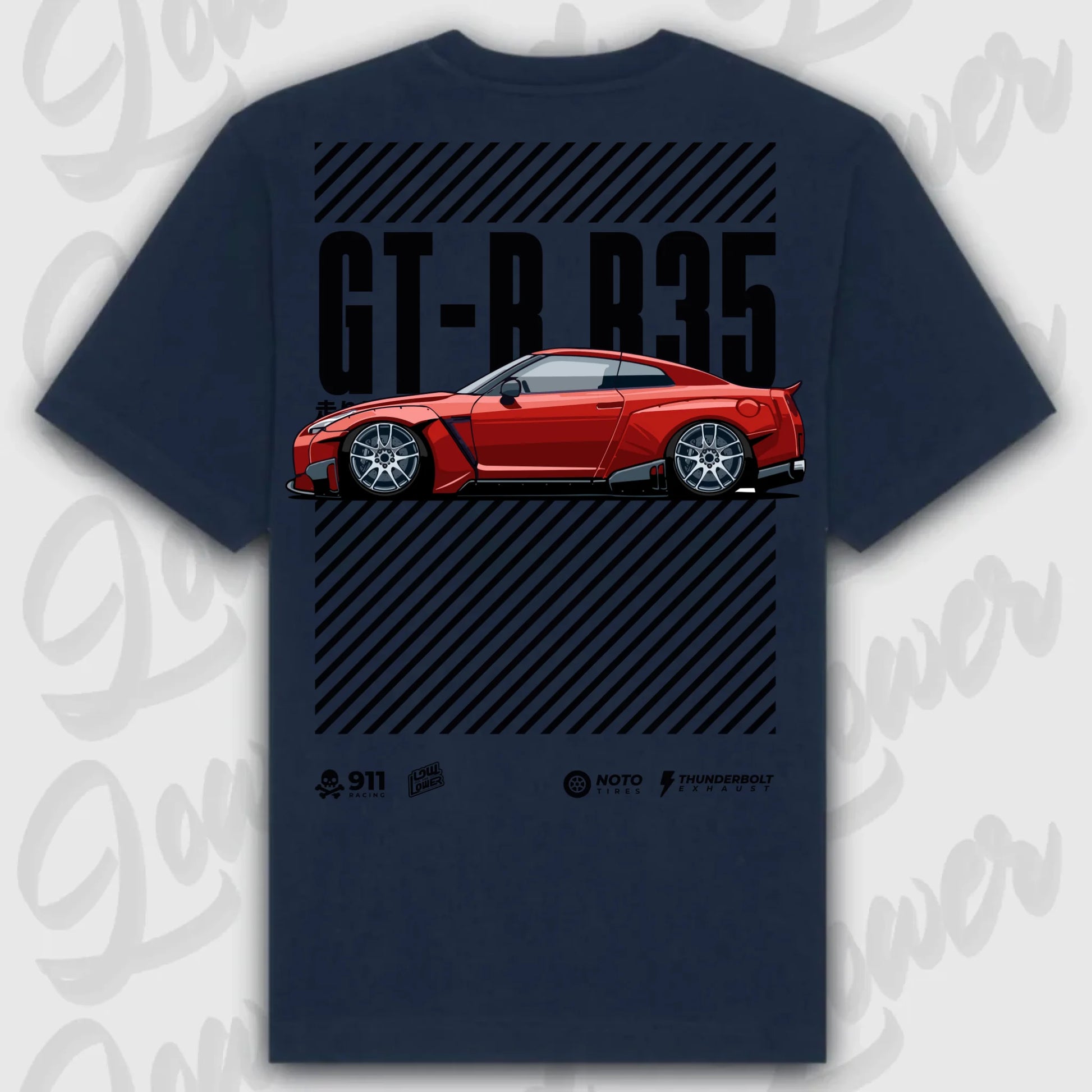 Mockup Oversize shirt teeinblue -      