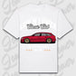T-Shirt B8 Avant - personalisiert Oversized T-Shirt ( Front Print ) White