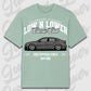 T-Shirt RS3 C8 - personalisiert Oversized T-Shirt ( Front Print ) Aloe