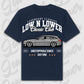 T-Shirt W205 - personalisiert Oversized T-Shirt ( Front Print ) French-Navy