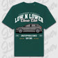 T-Shirt Leon III - personalisiert Oversized T-Shirt ( Front Print ) Glazed-Green