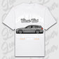 T-Shirt W205 - personalisiert Oversized T-Shirt ( Front Print ) White