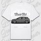 T-Shirt Leon III - personalisiert Oversized T-Shirt ( Front Print ) White