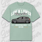 T-Shirt Leon III - personalisiert Oversized T-Shirt ( Front Print ) Aloe