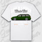 T-Shirt 35i - personalisiert Oversized T-Shirt ( Back Print ) White