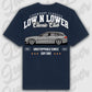 T-Shirt W205 - personalisiert Oversized T-Shirt ( Back Print ) French-Navy