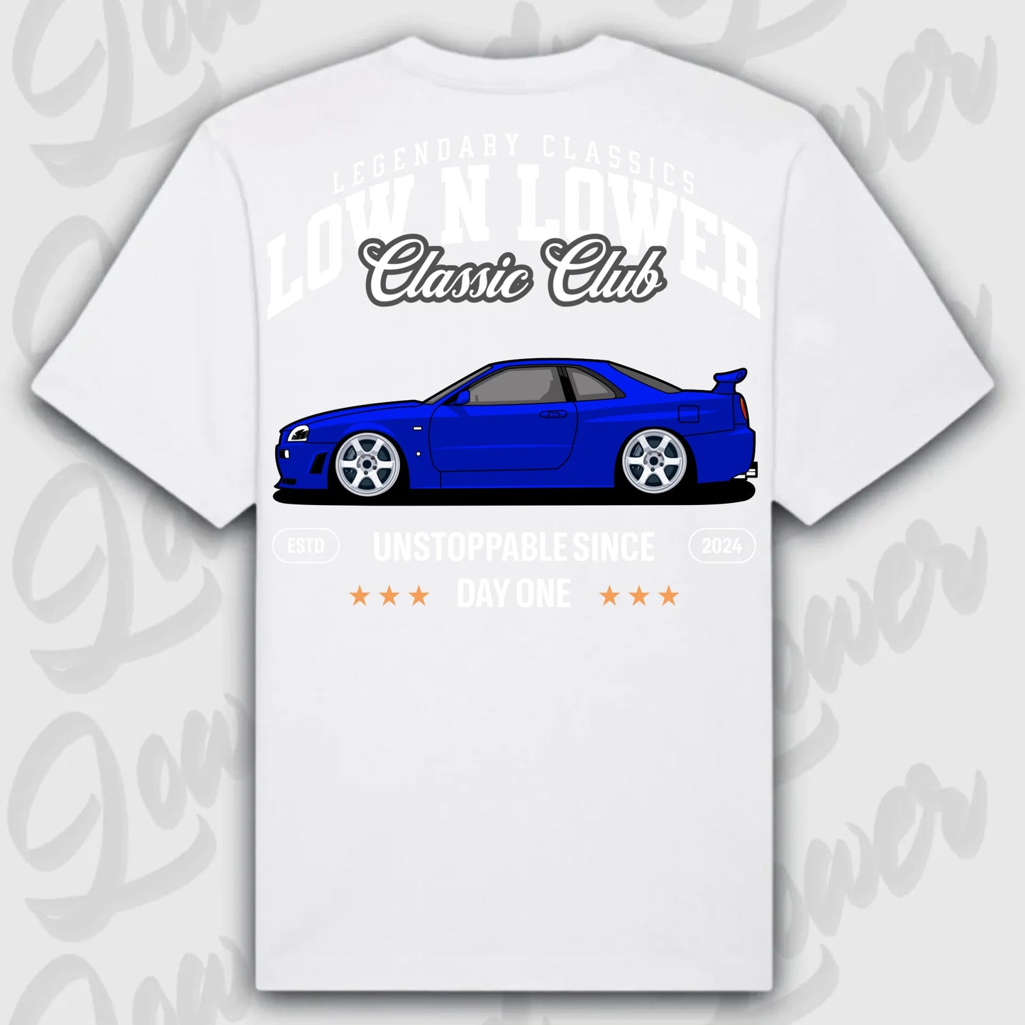 Mockup Oversize shirt teeinblue - Shirt stand 2