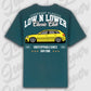 T-Shirt RS3 8P - personalisiert Oversized T-Shirt ( Back Print ) Glazed-Green