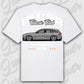 T-Shirt W205 - personalisiert Oversized T-Shirt ( Back Print ) White