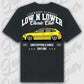 T-Shirt RS3 8P - personalisiert Oversized T-Shirt ( Back Print ) Black