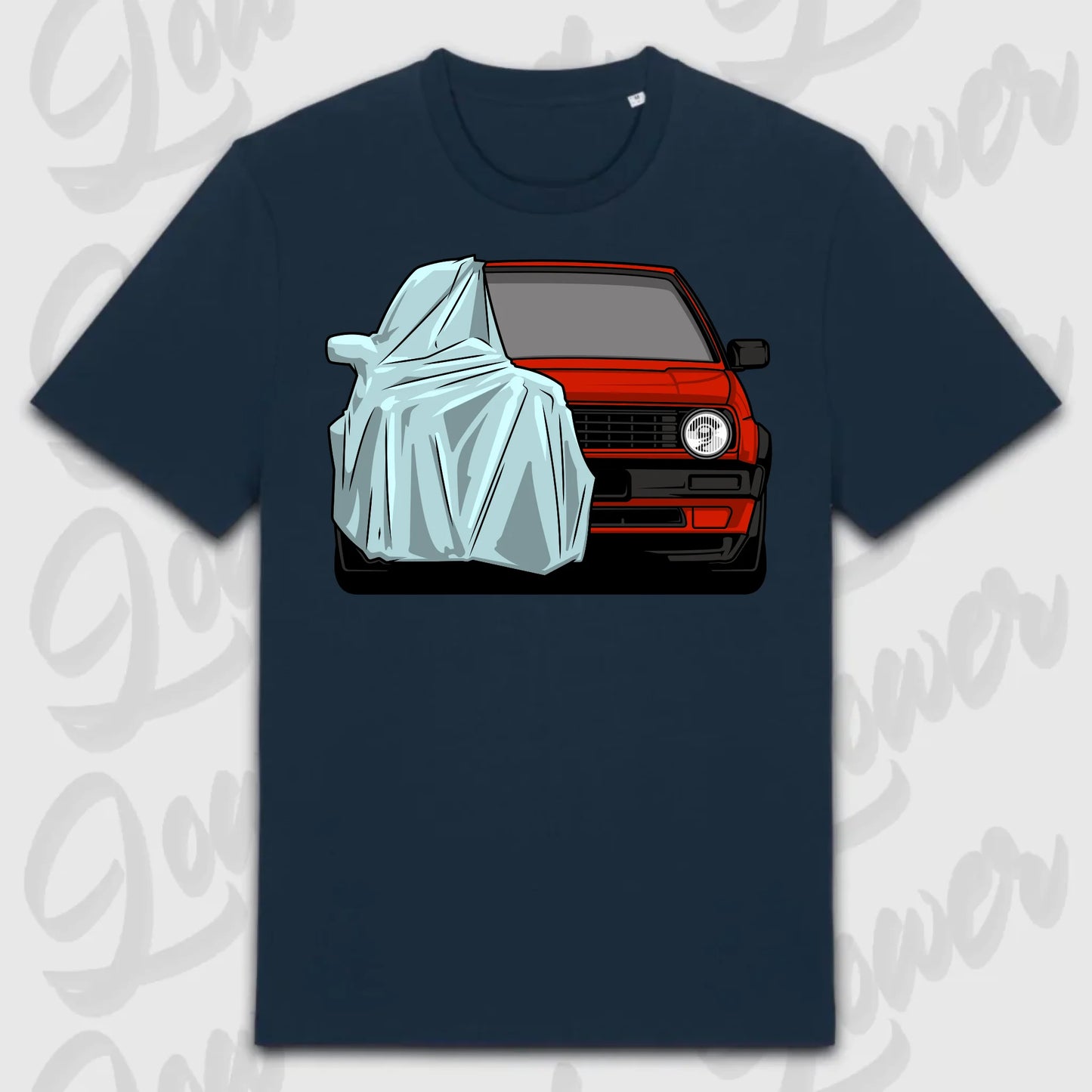 T-Shirt Golf MK2 Front - personalisierbar Standard T-Shirt ( Front Print ) French-Navy