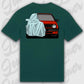 T-Shirt Golf MK2 Front - personalisierbar Standard T-Shirt ( Back Print ) Glazed-Green XXL