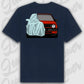 T-Shirt Golf MK2 Front - personalisierbar Standard T-Shirt ( Back Print ) French-Navy