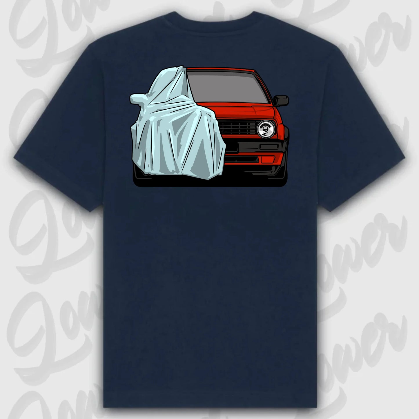 T-Shirt Golf MK2 Front - personalisierbar Oversized T-Shirt ( Back Print )
