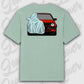 T-Shirt Golf MK2 Front - personalisierbar Oversized T-Shirt ( Back Print ) Aloe