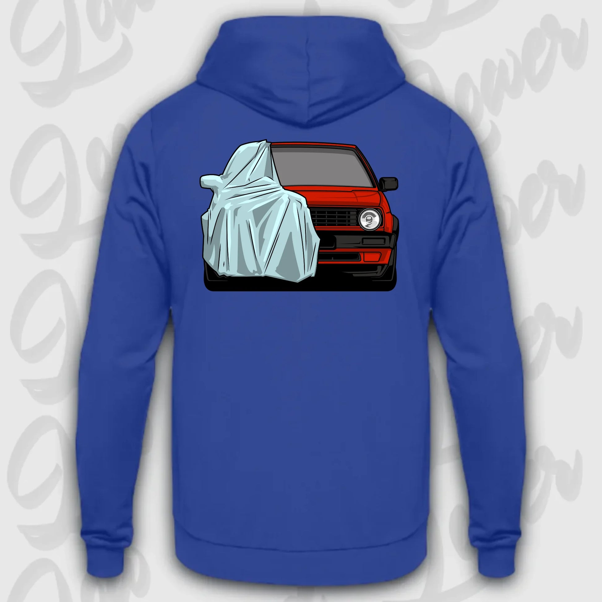 Hoodie Golf MK2 Front - personalisierbar Standard Hoodie Royal-Blue