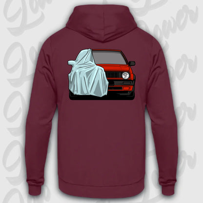 Hoodie Golf MK2 Front - personalisierbar Standard Hoodie Burgundy