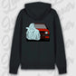 Hoodie Golf MK2 Front - personalisierbar Premium Hoodie Black