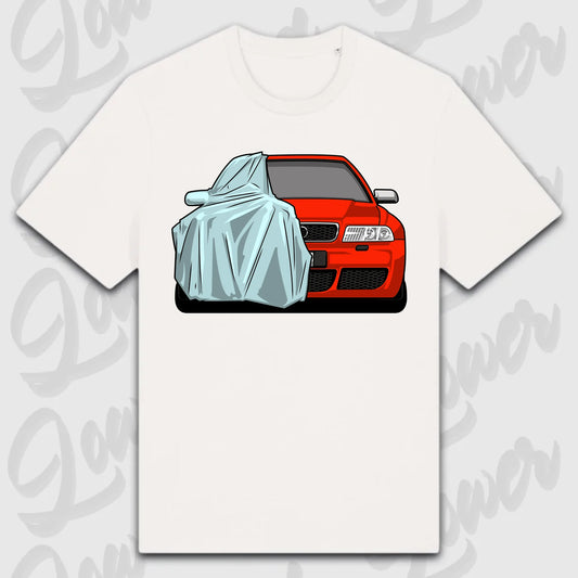 T-Shirt Audi B5 Front Standard T-Shirt ( Front Print ) White