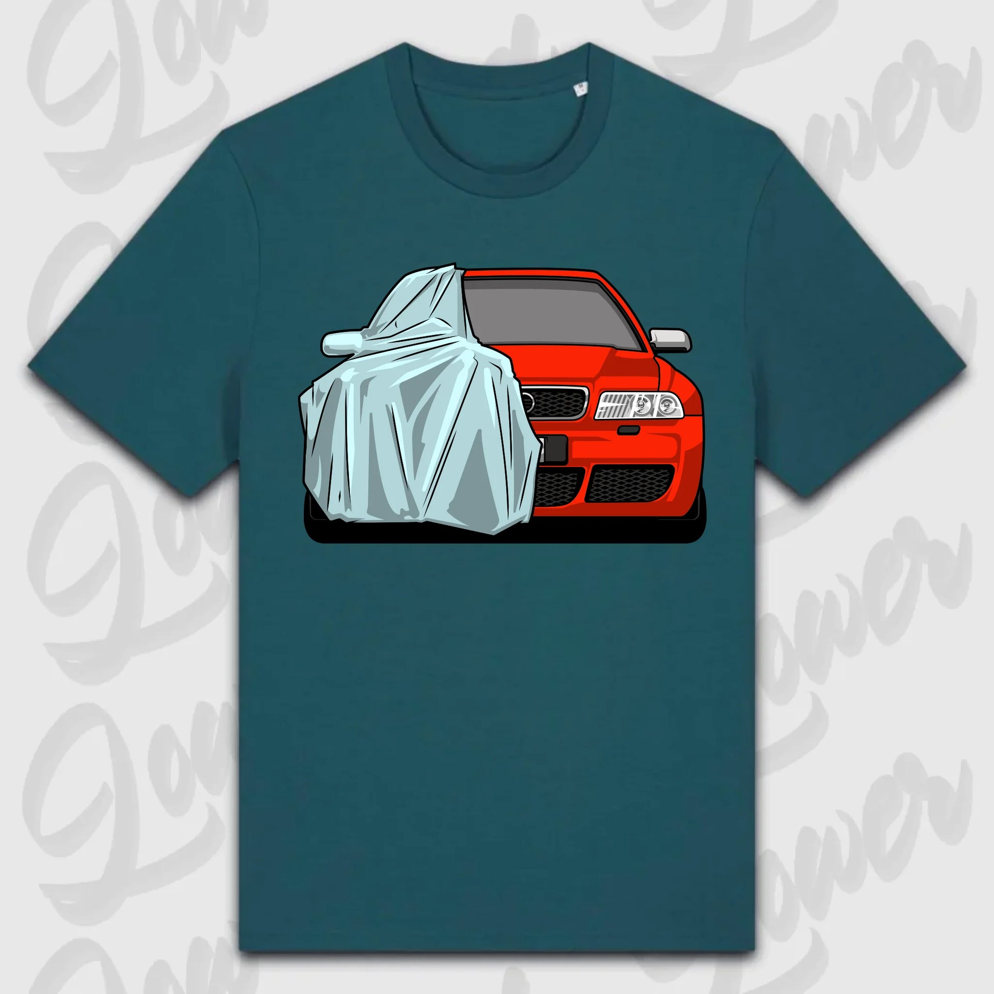 T-Shirt Audi B5 Front Standard T-Shirt ( Front Print ) Glazed-Green XXL