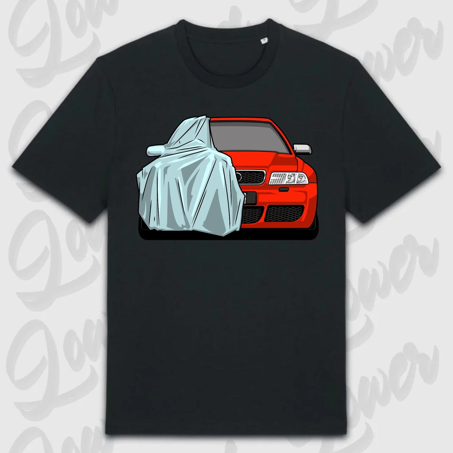 T-Shirt Audi B5 Front Standard T-Shirt ( Front Print ) Black