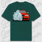 T-Shirt Audi B5 Front Oversized T-Shirt ( Front Print ) Glazed-Green