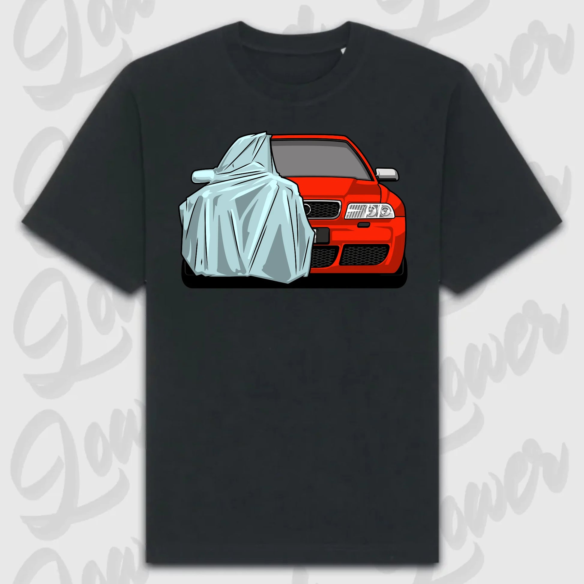 T-Shirt Audi B5 Front Oversized T-Shirt ( Front Print ) Black