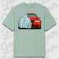 T-Shirt Audi B5 Front Oversized T-Shirt ( Front Print ) Aloe