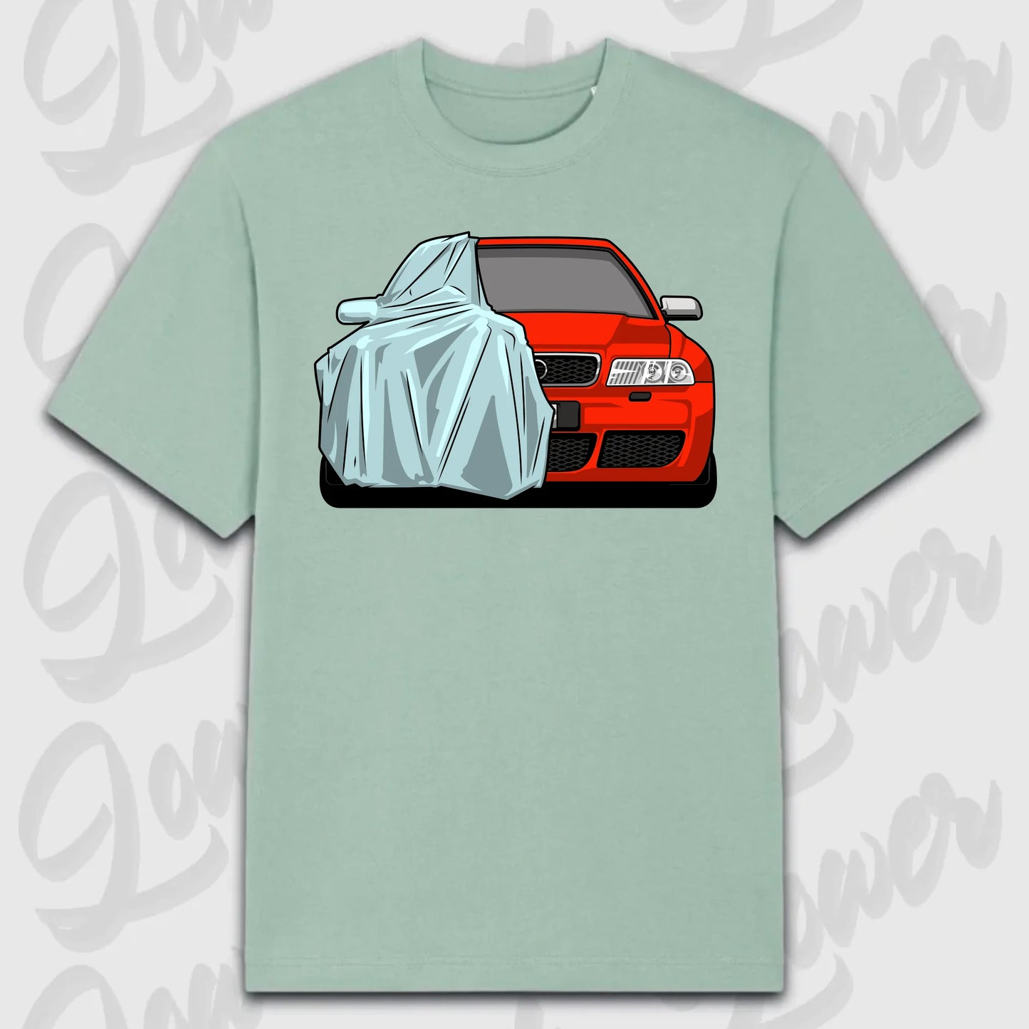 T-Shirt Audi B5 Front Oversized T-Shirt ( Front Print ) Aloe