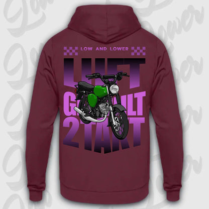 Hoodie S51 - personalisierbar Standard Hoodie Burgundy