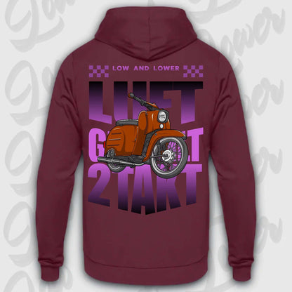 Hoodie Schwalbe - personalisierbar Standard Hoodie Burgundy