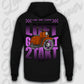 Hoodie Schwalbe - personalisierbar Standard Hoodie Deep-Black