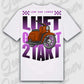 T-Shirt Schwalbe Standard T-Shirt ( Back Print ) White
