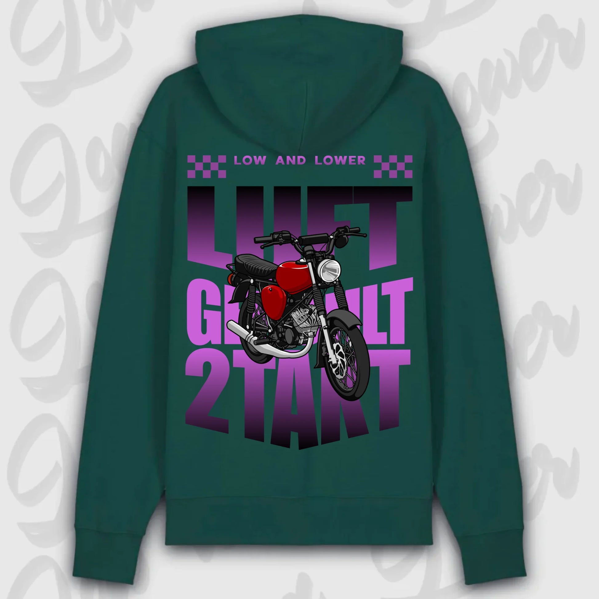 Hoodie S50 - personalisierbar Premium Hoodie Glazed-Green