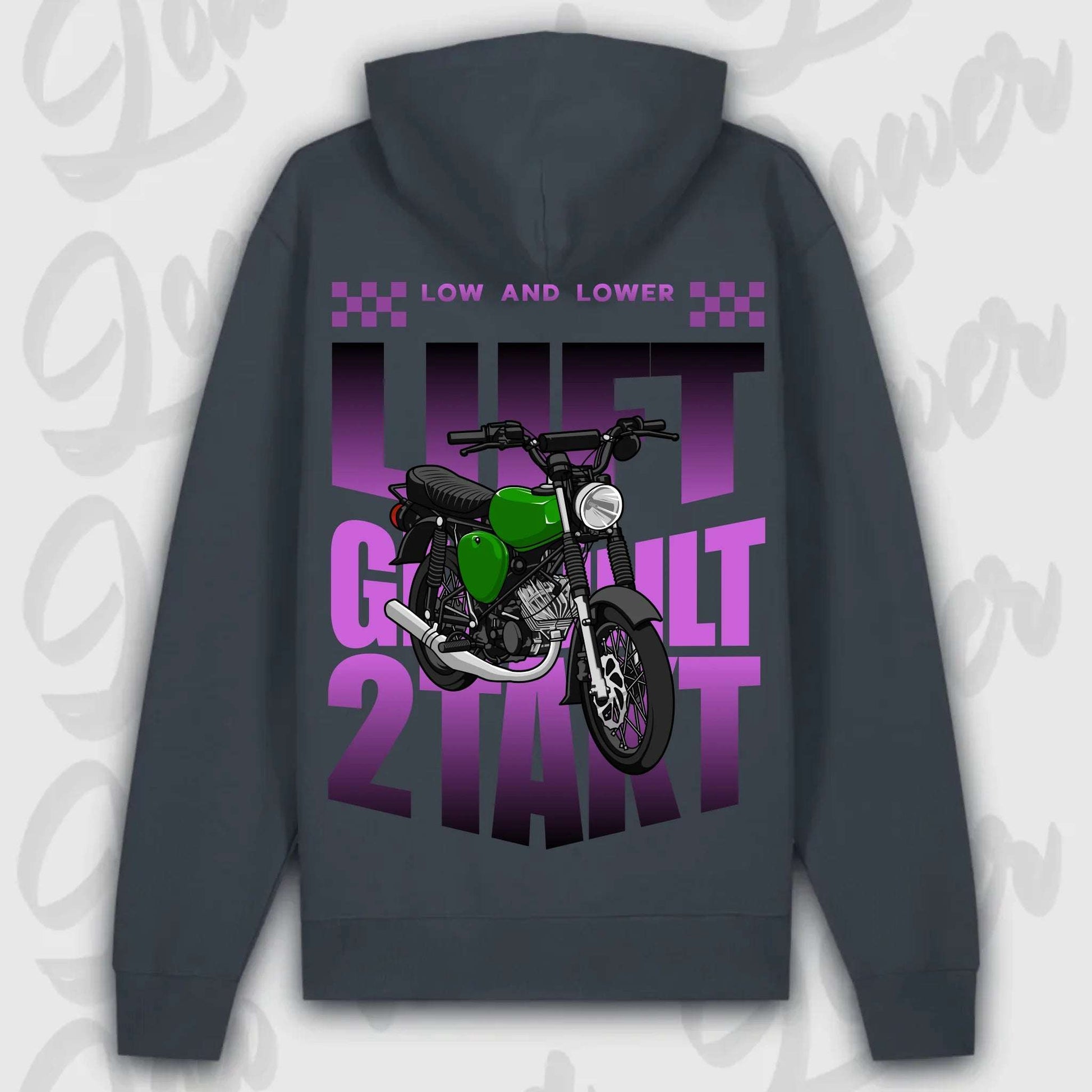 Hoodie S51 - personalisierbar Premium Hoodie India-Ink-Grey