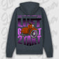 Hoodie Schwalbe - personalisierbar Premium Hoodie India-Ink-Grey