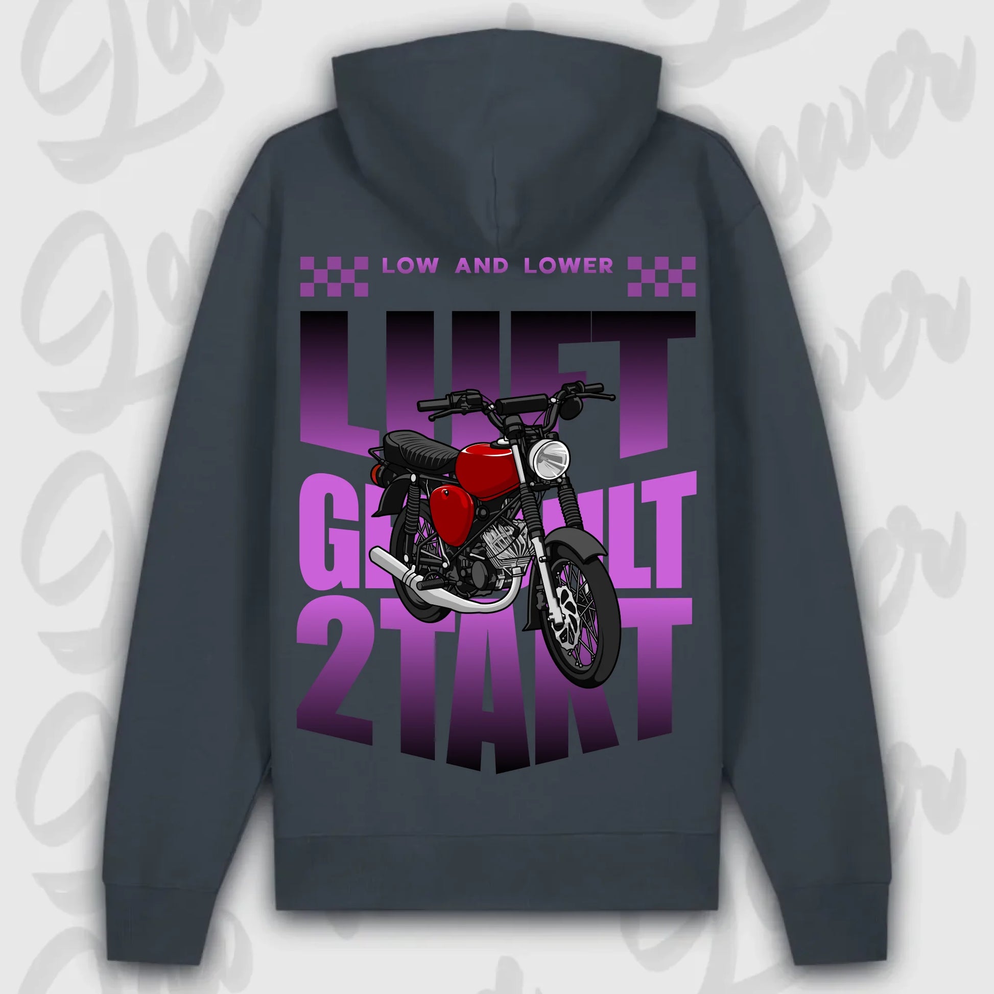 Hoodie S50 - personalisierbar Premium Hoodie India-Ink-Grey