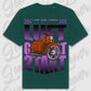 T-Shirt Schwalbe Oversized T-Shirt ( Front Print ) Glazed-Green