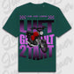 T-Shirt S50 - personalisierbar Oversized T-Shirt ( Front Print ) Glazed-Green