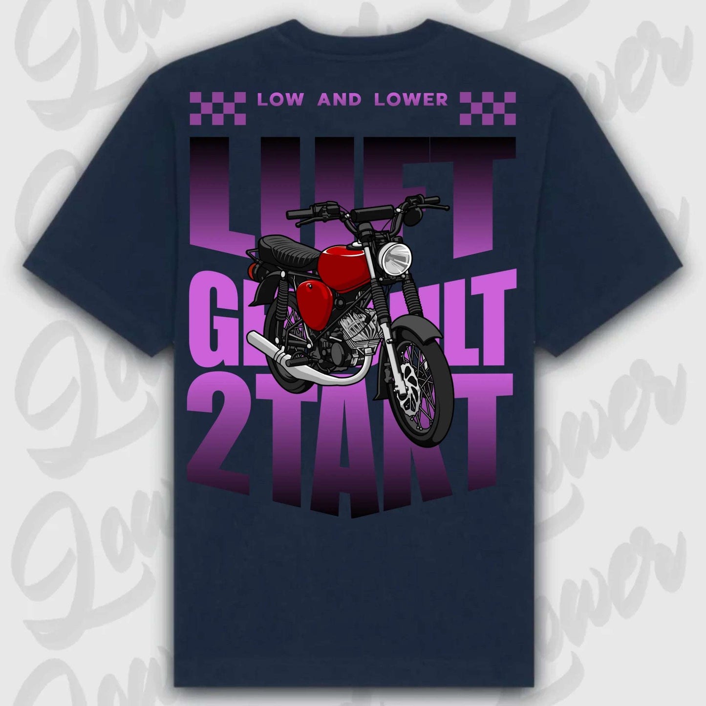 T-Shirt S50 - personalisierbar Oversized T-Shirt ( Back Print )