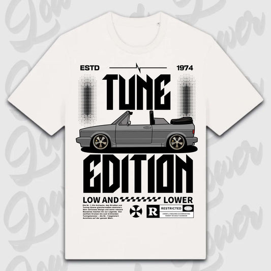 T-Shirt Golf MK1/ MK1 Cabrio - personalisierbar Standard T-Shirt ( Front Print ) White