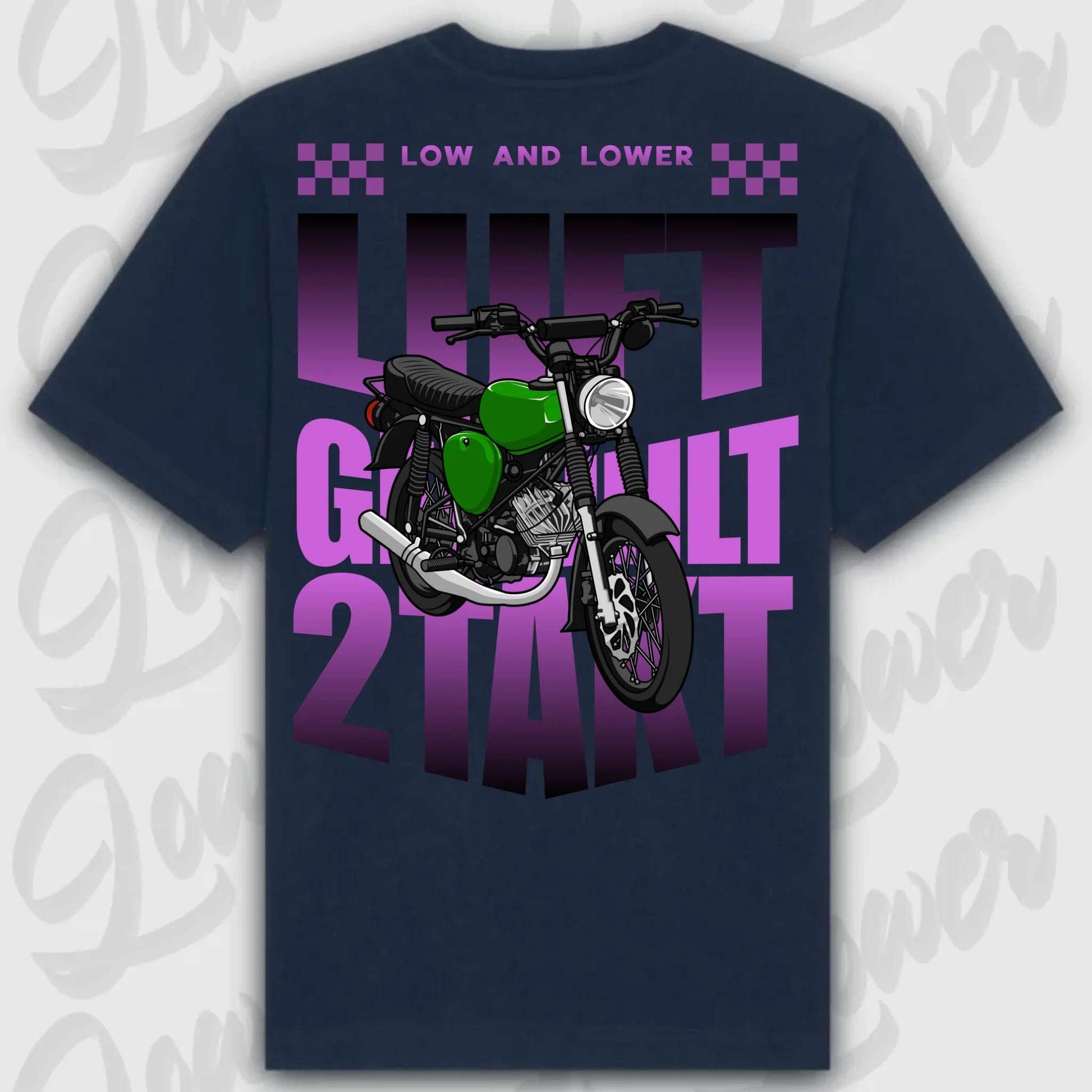 T-Shirt S51 Standard T-Shirt ( Back Print ) French-Navy