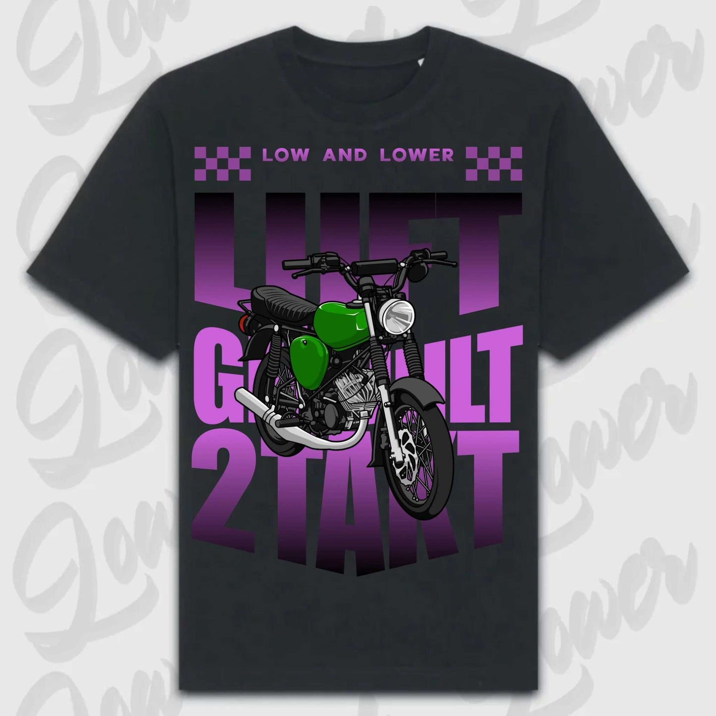 T-Shirt S51 Oversized T-Shirt ( Front Print ) Black
